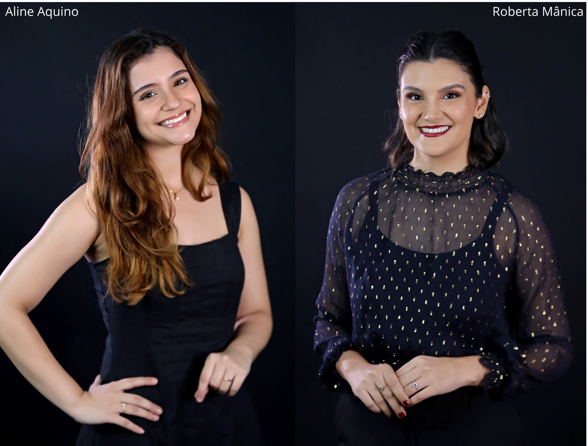 Aline Aquino e Roberta Mânica