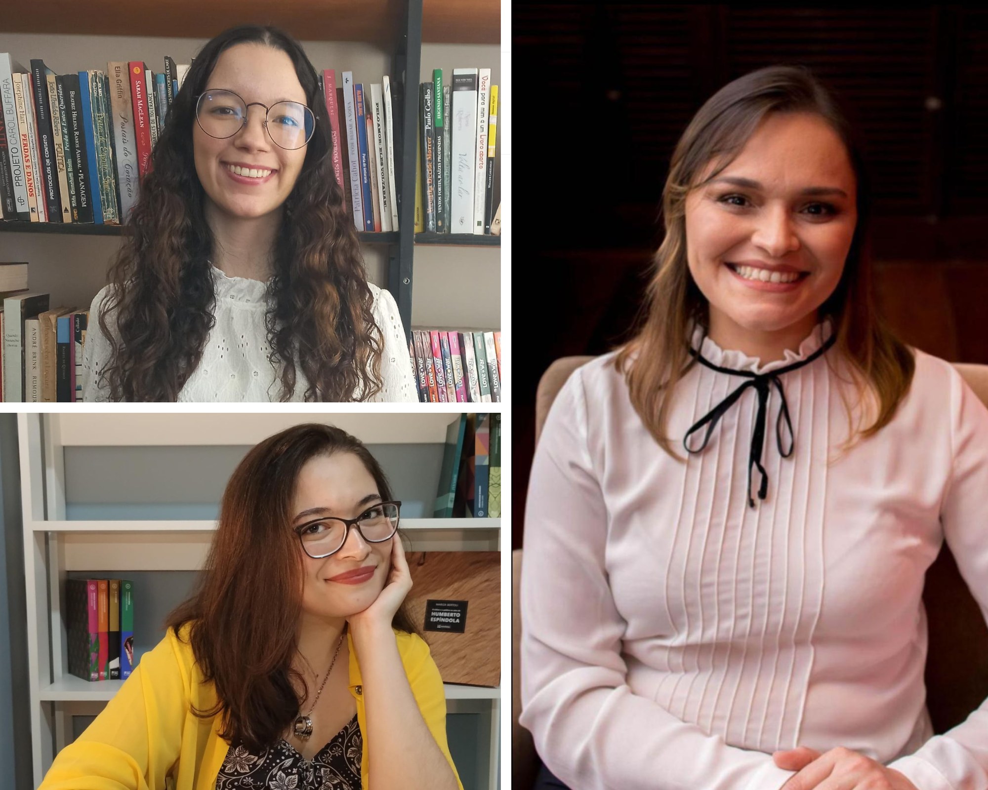 Roberta de Lima Damasceno da Silva, Isabelly Dias Vieira e Rosa Ângela Cortez de Brito